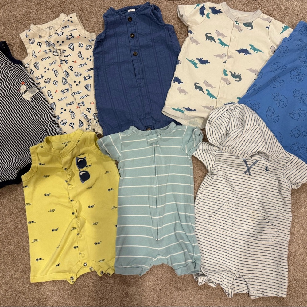 Carter's Boys Rompers - 12 months
